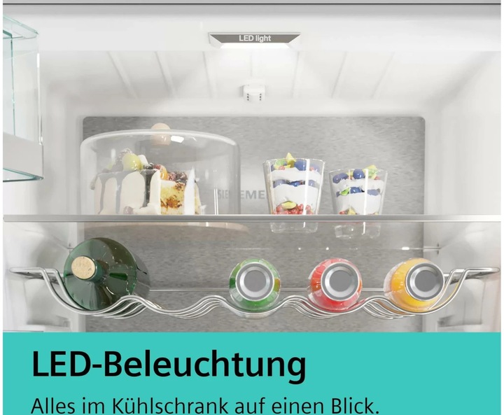 Actual product image Siemens KI87SADD1Y fridge-freezer combination (270 l)