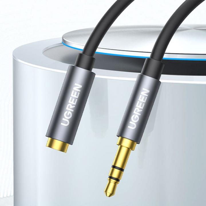 Image du produit Ugreen AV118 AUX jack audio extender 3.5 mm 5m (black) (5 m)
