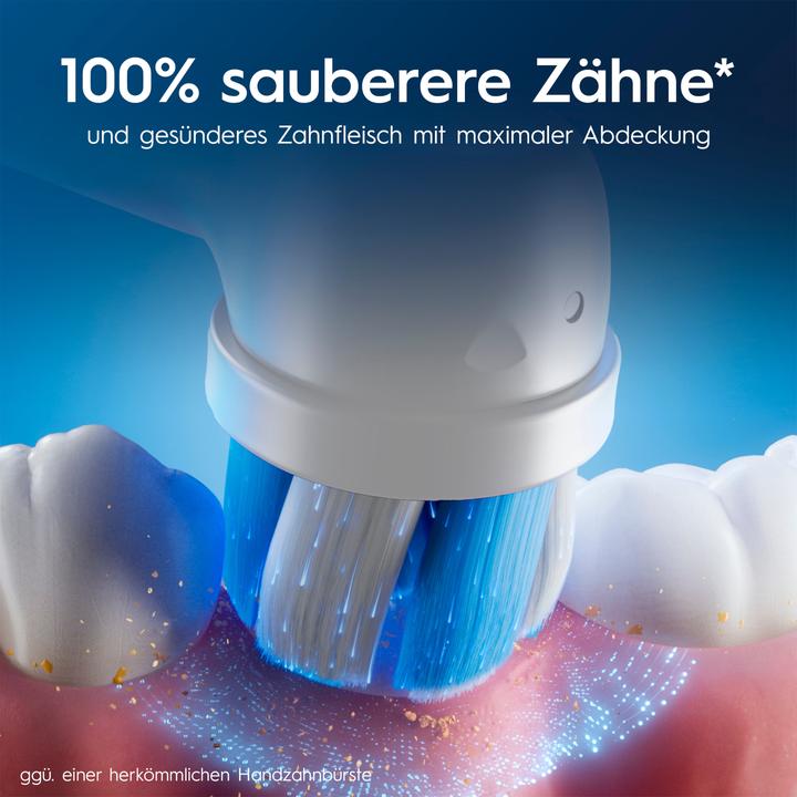 Actual product image Oral-B iO Series 6, White Luxe Edition Elektrische Zahnbürste (Oscillating toothbrush)