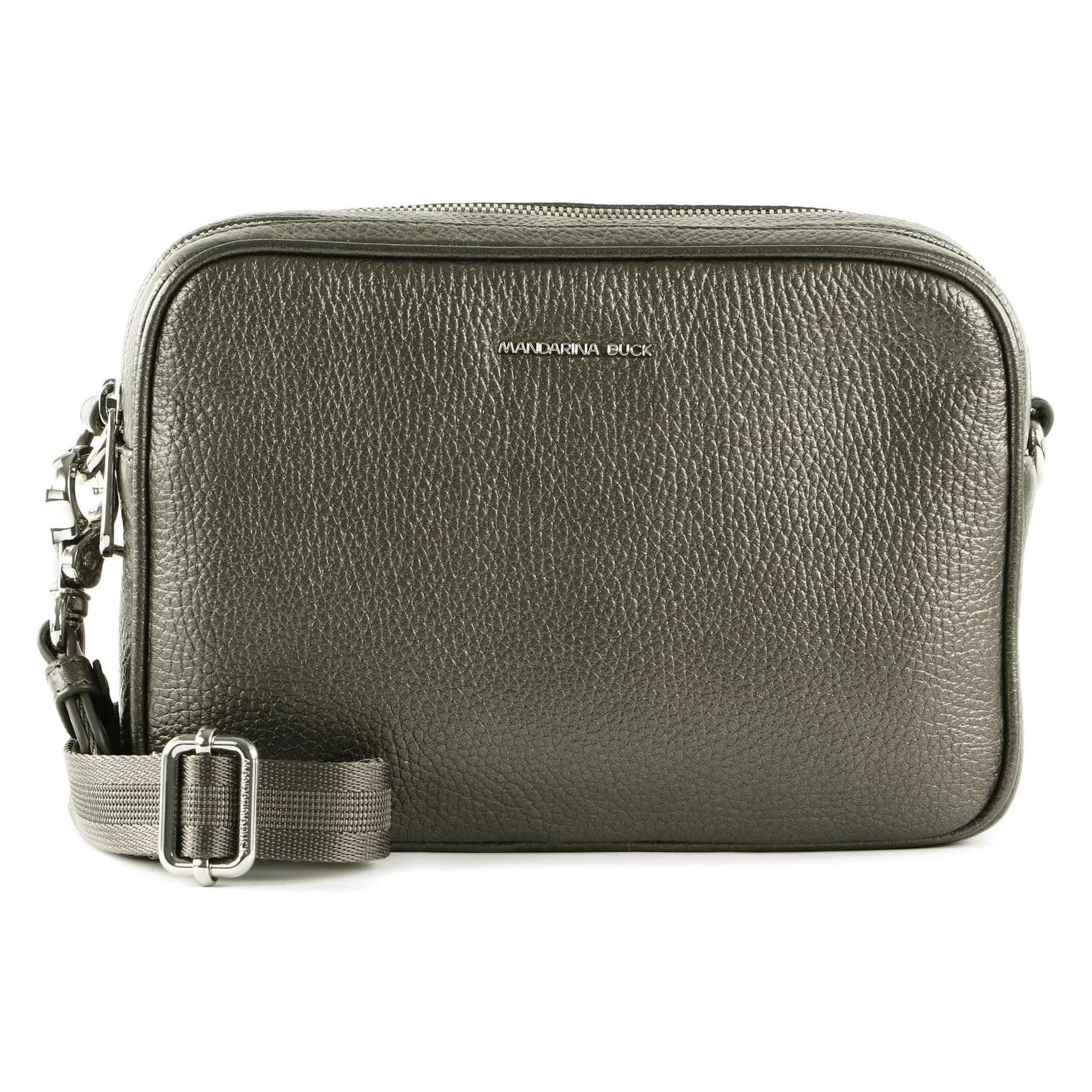 Mandarina Duck, Handtasche, Umhängetasche Mellow Leather Lux Camera Bag ZLT83, Schwarz