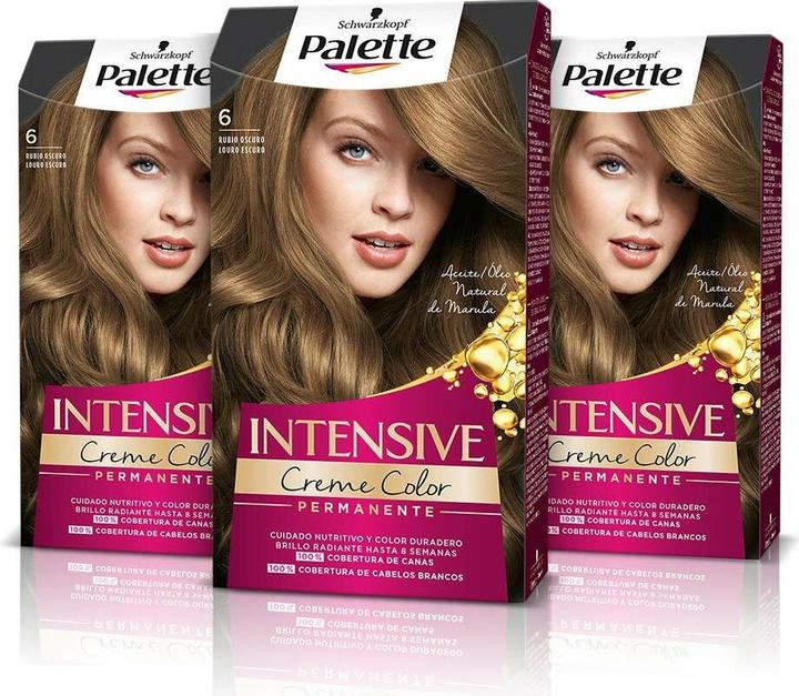 Actual product image Palette INTENSIVE ink #6-rubio oscuro (6 Rubio Oscuro)