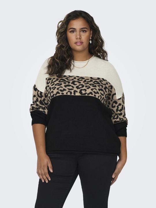 Immagine prodotto Only Maglione a maglia con scollo rotondo Curvy (54, XL)
