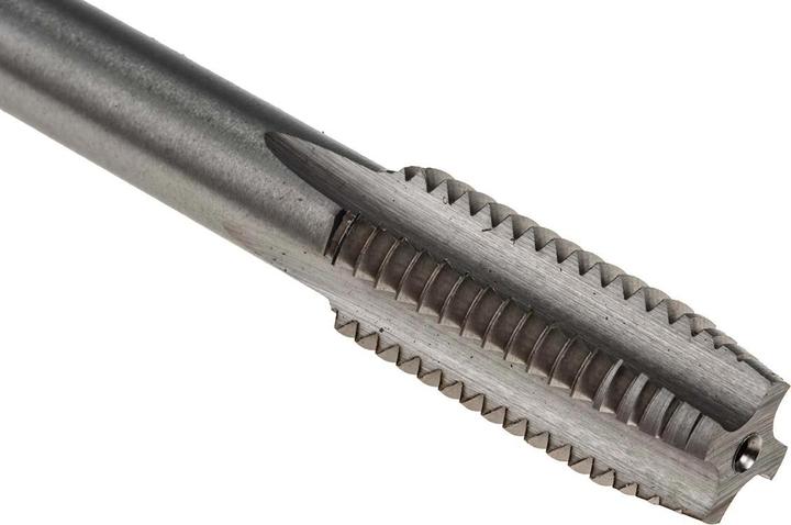 Actual product image RS PRO HSS LH thread straight flute tap,M12,ISO