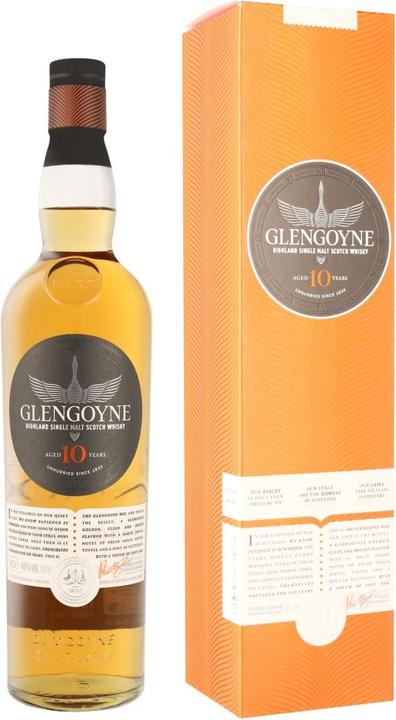 Produktbild Glengoyne 10 Years (Single Malt, Scotch Whisky, 1 x 70 cl)