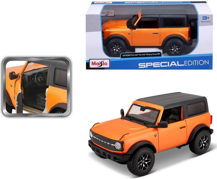 Produktbild Maisto Ford Bronco Badlands 2021 1/24 orange