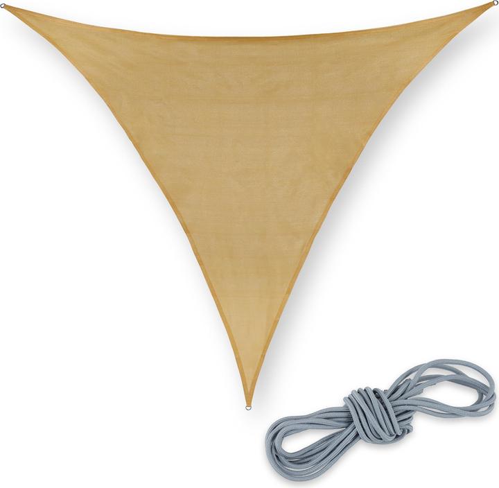 Actual product image Relaxdays Shade sail (400 x 345 x 0.2 cm)