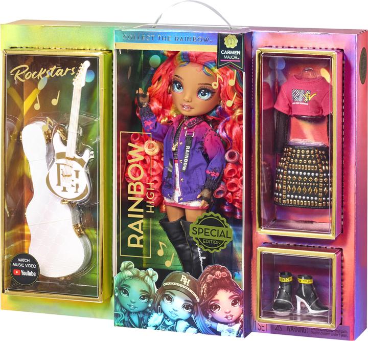 Produktbild MGA Rainbow High Rockstar Theme - Carmen Major