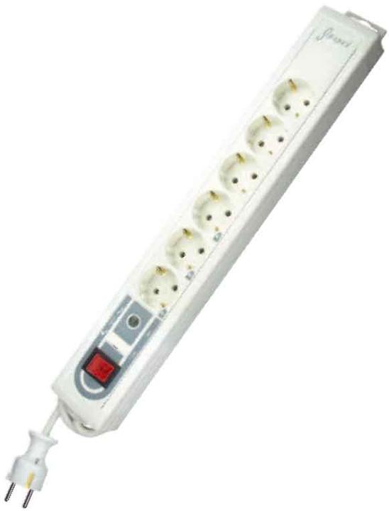 Actual product image REV Surge protection 6-fold 3.0 m Supra-Guard (6x, CEE 7/3, 3 m)