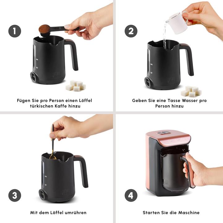 Produktbild Karaca Kaffeemaschine mit Sprachwarnsystem