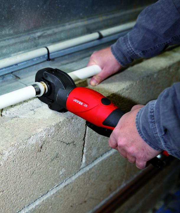 Produktbild Virax Presszange Viper i26 inkl. Presszangeneinstze TH 16-20-26 mm