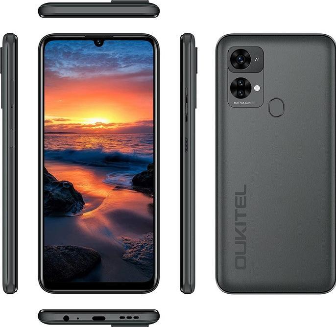 Actual product image Oukitel C33 (256 GB, Black, 6.80", Hybrid Dual SIM, 4G)