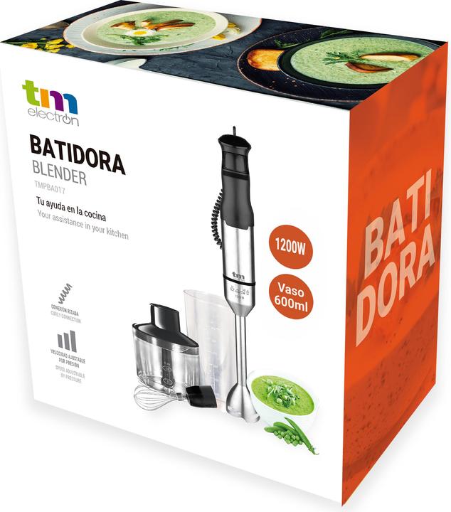 Immagine prodotto TM Electron Miscelatore manuale in acciaio inox 1200 W