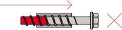 Actual product image Fischer 558246 (50 Screws per piece)