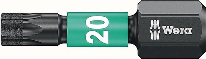 Produktbild Wera Bit IMPAKTOR DC T20 Länge 50 mm 1/4 ″ E6,3 Impaktor, DC (T20)