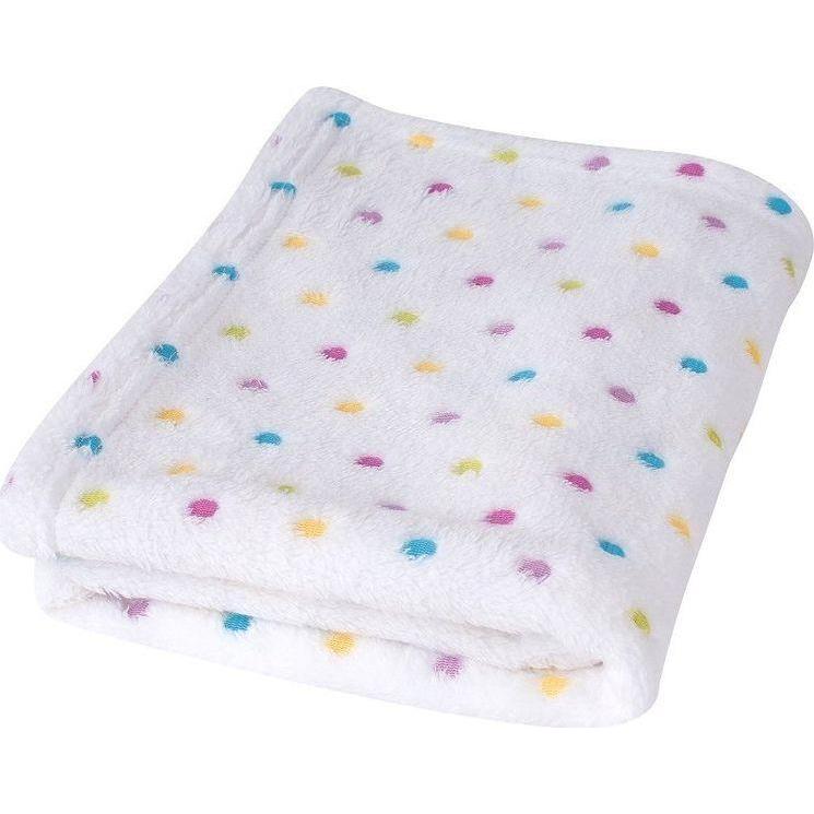 Baby Matex, Plafond, BabyMatex deken met kleurrijke stippen 75 * 100 Milly (100 x 75 cm)