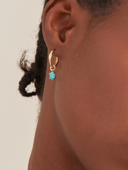 Image du produit Ania Haie Créoles Making Waves E044-05G (Argent sterling 925)