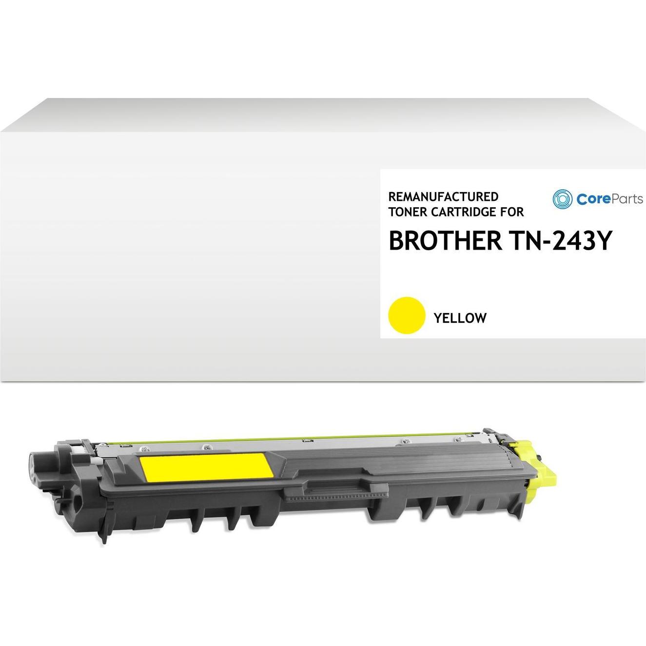CoreParts, Toner, Lasertoner for Brother Yellow