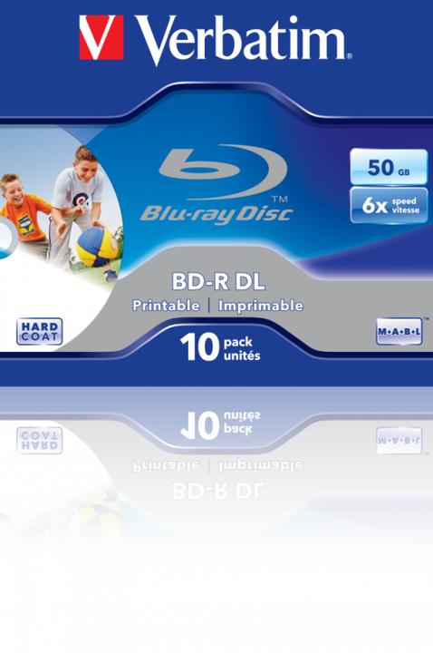 Produktbild Verbatim 43736 BluRay BD-R DL 10pc (10 x)