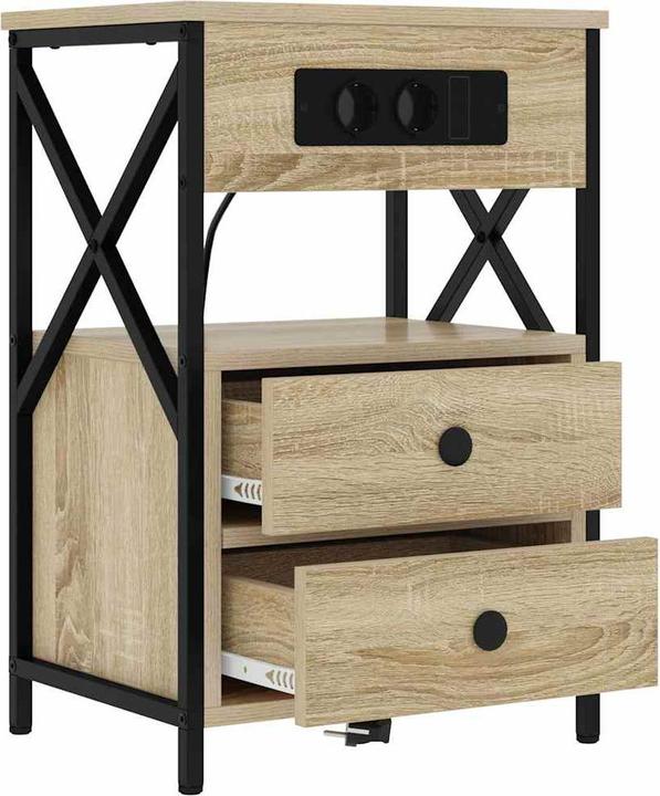 Braun, Eiche Sonoma