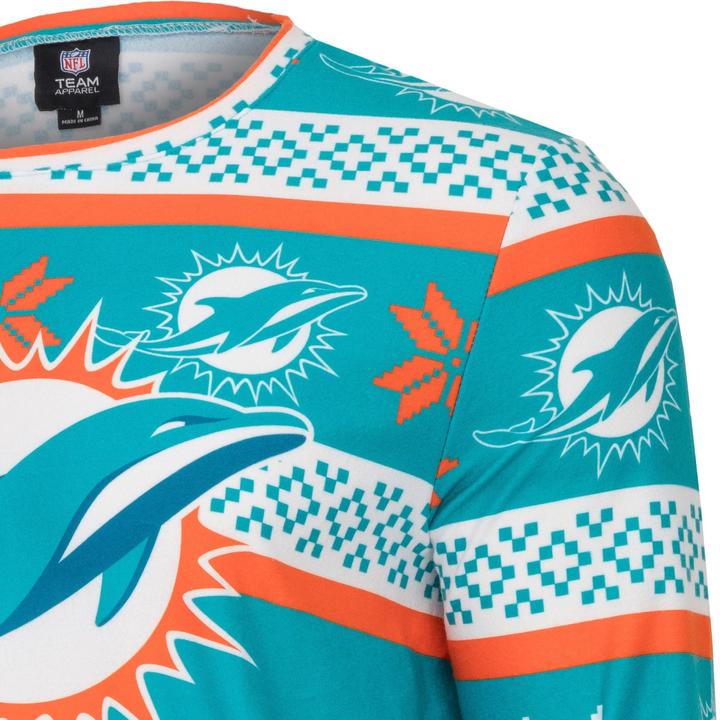 Actual product image Foco NFL Winter XMAS pyjamas Miami Dolphins - XL (XL)