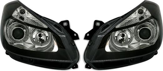 Actual product image Depo Renault Clio 3 - Angel Eyes Headlights