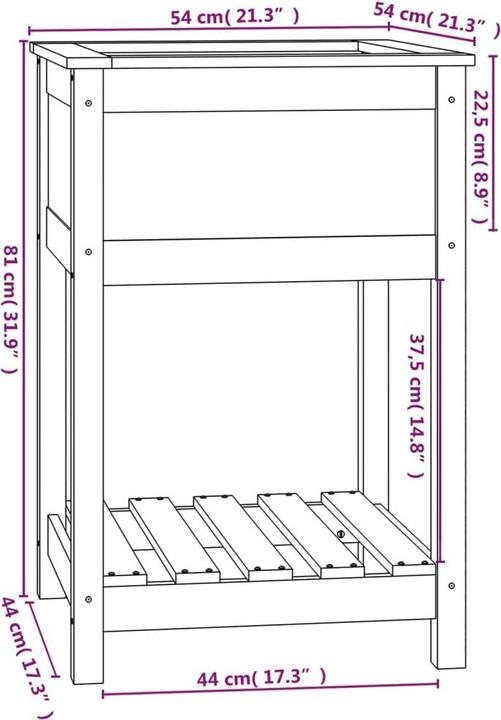 Immagine prodotto vidaXL Pflanzgefäss