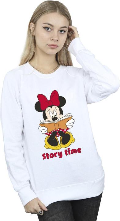 Actual product image Disney Womens/Ladies Minnie Mouse Story Time Sweatshirt (XL)