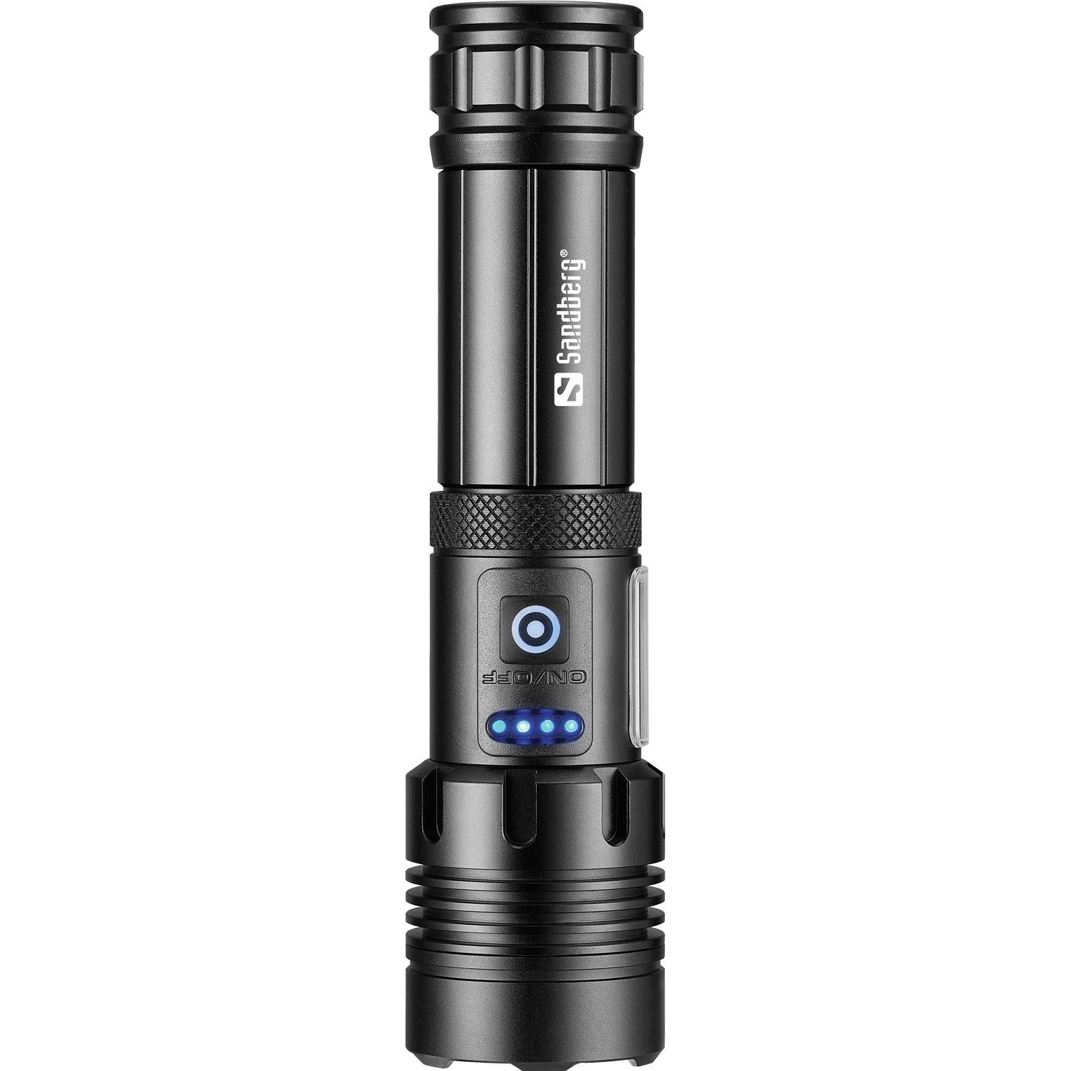 Thumbnail - Sandberg Survivor 7in1 Torch PB 5000 (5000 mAh), Powerbank, Schwarz