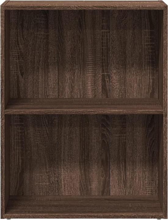 Image du produit VidaXL Bücherregal Regal Standregal Büroregal Aktenregal Braun Eichen-Optik (60 x 30 x 77 cm)