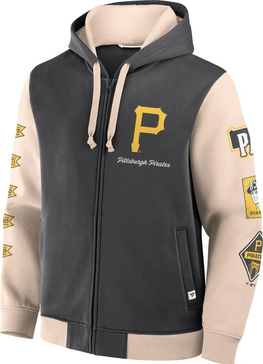 Produktbild Fanatics Pittsburgh Pirates MLB Retro Prints Zip Hoody - M (M)