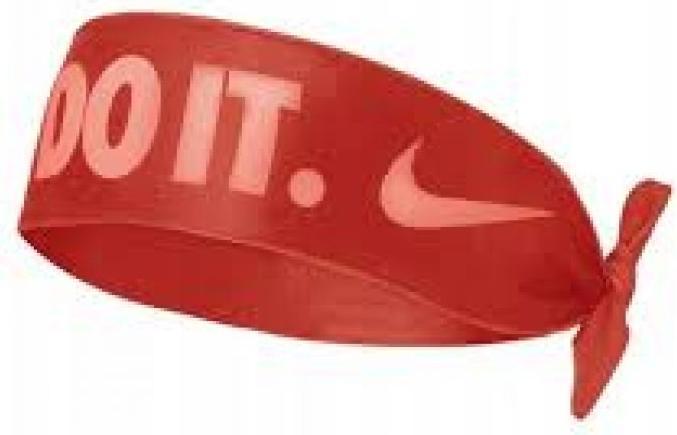 Actual product image Nike Dri-Fit Tie Headband Red N1003463643OS