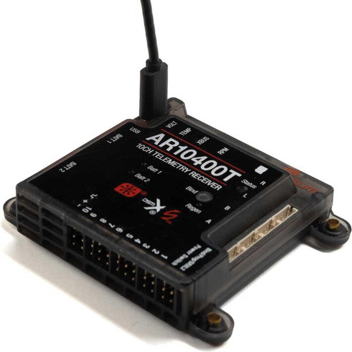 Actual product image Spektrum AR10400T 10 Channel PowerSafe Telemetry Receiver
