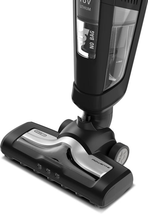 Image du produit Rowenta Dual Force Aspirateur à batterie 2 en 1 (RH6735), Noir