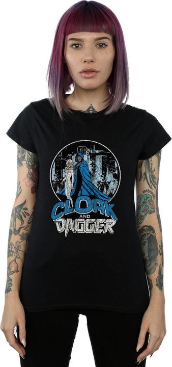 Immagine prodotto Cloak And Dagger Retro Maglietta Donna (XXL)