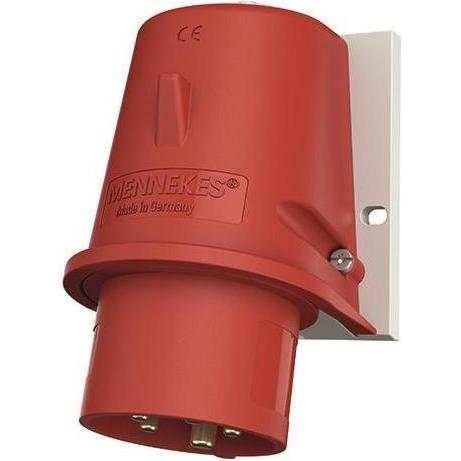 Mennekes, Netzstecker + Netzkupplung, 32A5P 6H400V Wandstecker TA 804 IP44