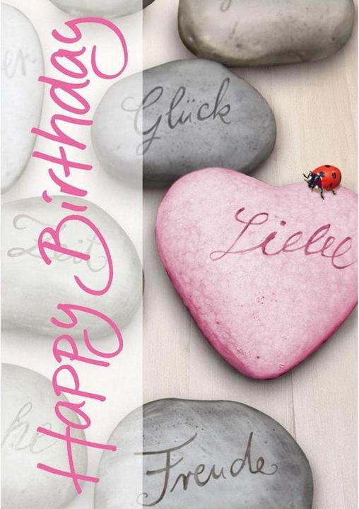 Image du produit Perleberg Carte d'anniversaire Happy Birthday (1 pcs)