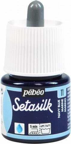 Image du produit Pebeo Setasilk (Bleu marine, 45 ml)