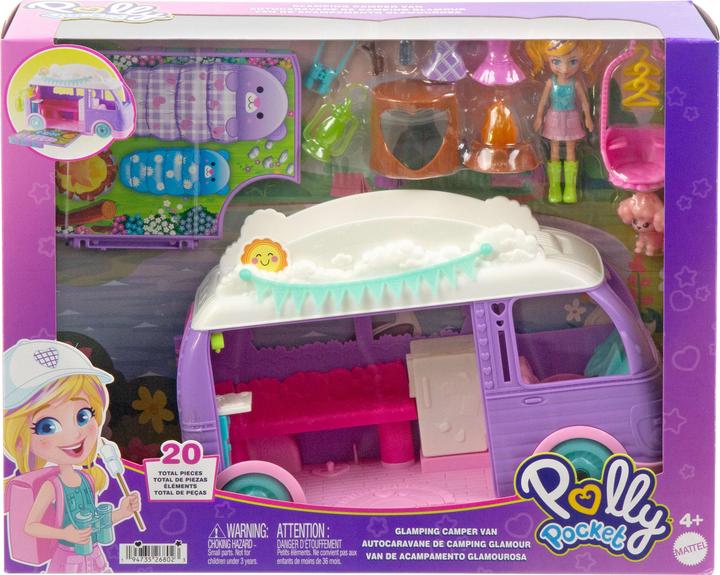 Mattel Polly Pocket - Τροχοσπιτο για 3+ ετών JCC32