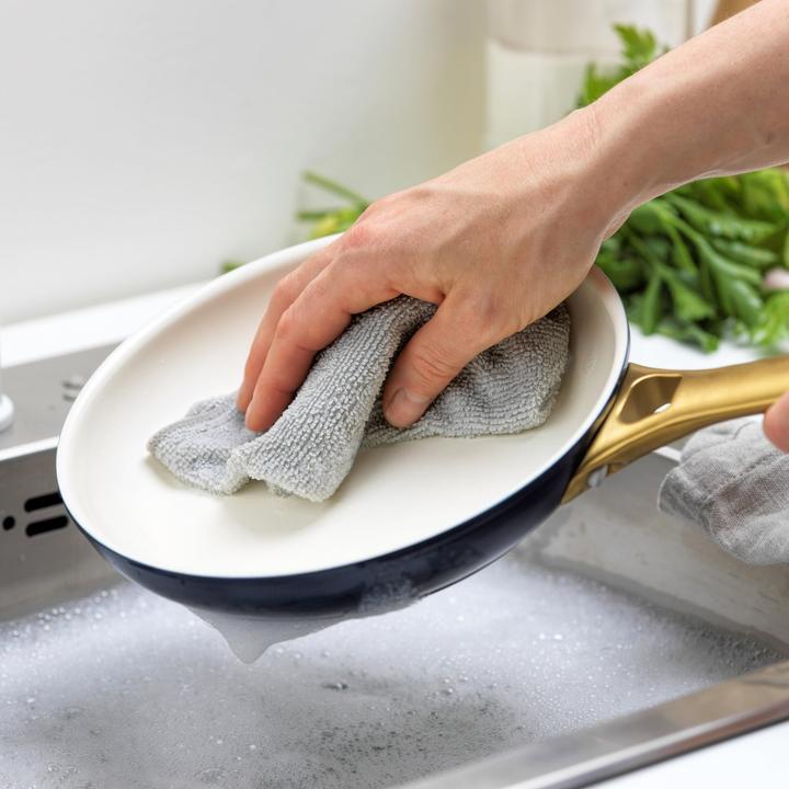 Produktbild Greenpan Padova Oxford Blue 10-delige Pannenset met keramische antikleeflaag (CC008493001) (24 cm, Bratpfanne, Kochtopf, Pfannenset + Topfset, Aluminium)