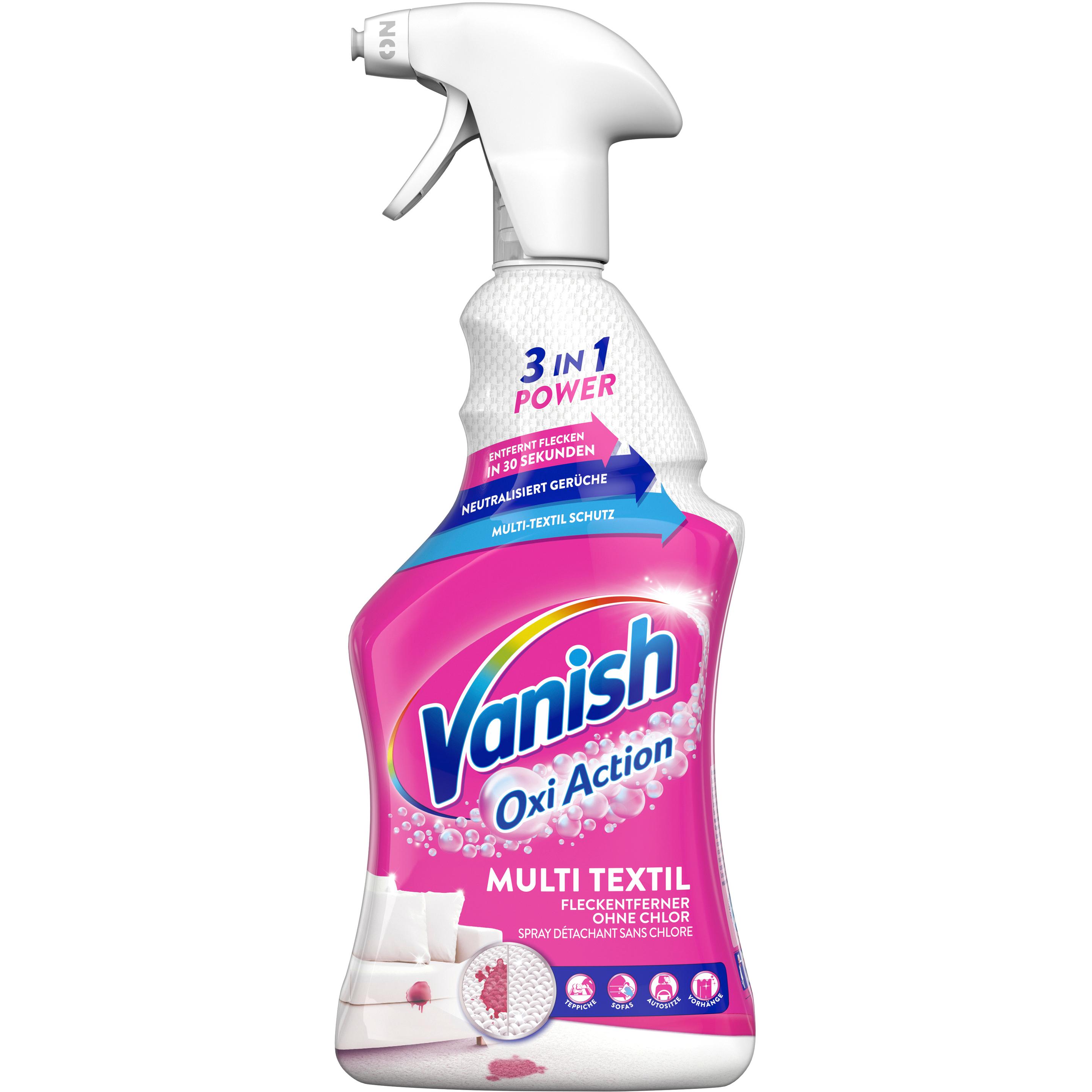 Vanish Spray Multi Tessile per Tappeti, Prodotti di pulizia, Multicolore