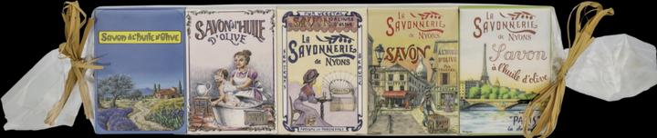 Actual product image Benois Discop La Savonnerie De Nyons Soap Bar Set 5 Pcs - Paris (Soap lotion, 1250 ml)