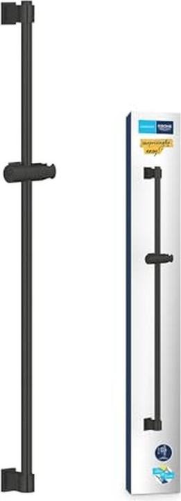 Actual product image Grohe Vitalio universal shower rail, glue or drill, 900 mm, matt black