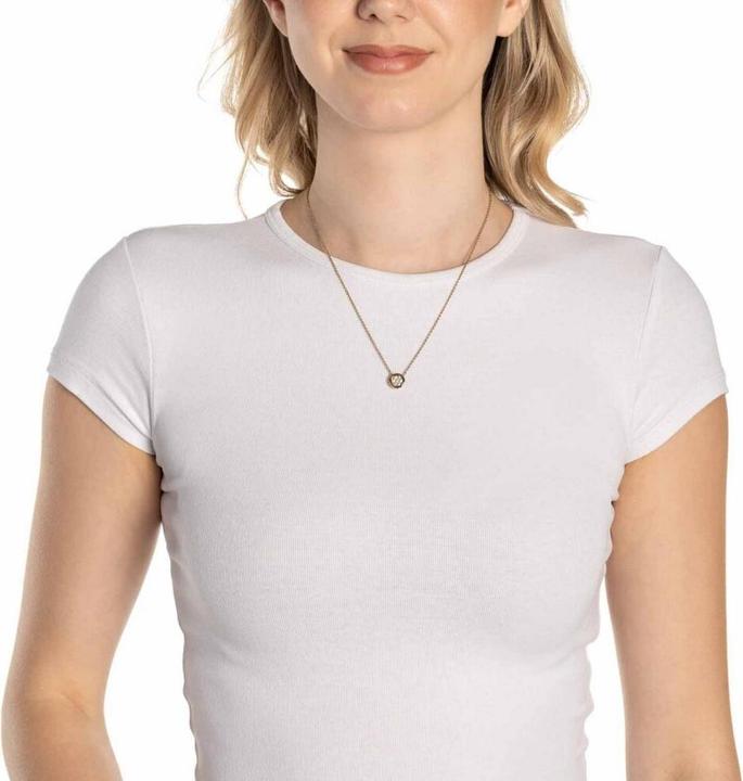 Actual product image Leonardo Jewels Halskette 45 gold Catherine, Kette, Schmuck, Edelstahl, Zirkonia, 025407 (Stainless steel)