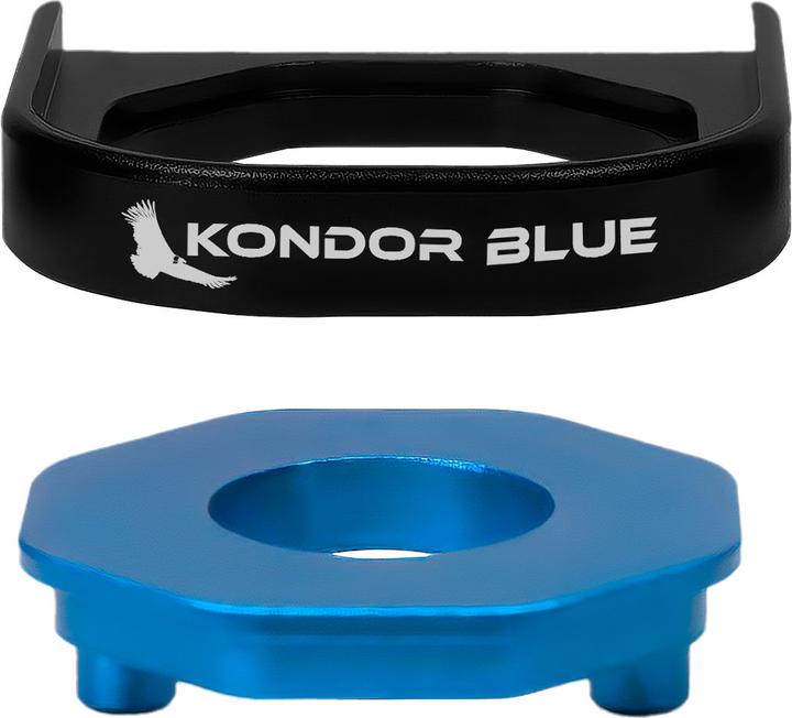 Immagine prodotto Kondor Blue ARRI Pin Anti Twist Cradle per piastre a sgancio rapido Mini (Space Gray) (Piastra a sgancio rapido per treppiede)