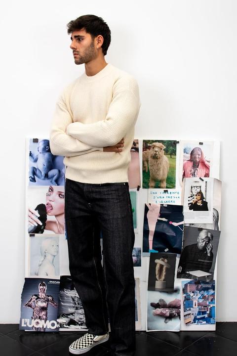 Produktbild Diana Studio Rundhals-Strickpullover (L)