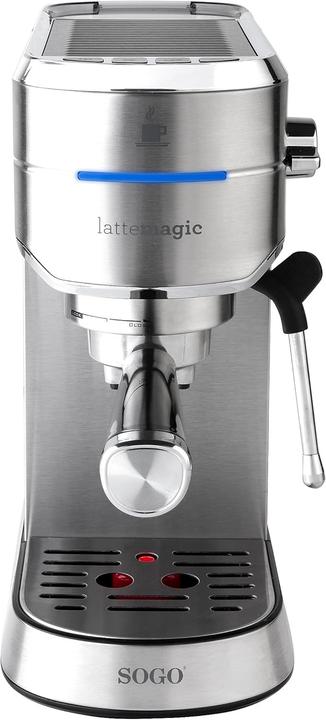 Actual product image Sogo EXPRESS COFEEMAKER RETRO IRONMAN-15BARS-1450W