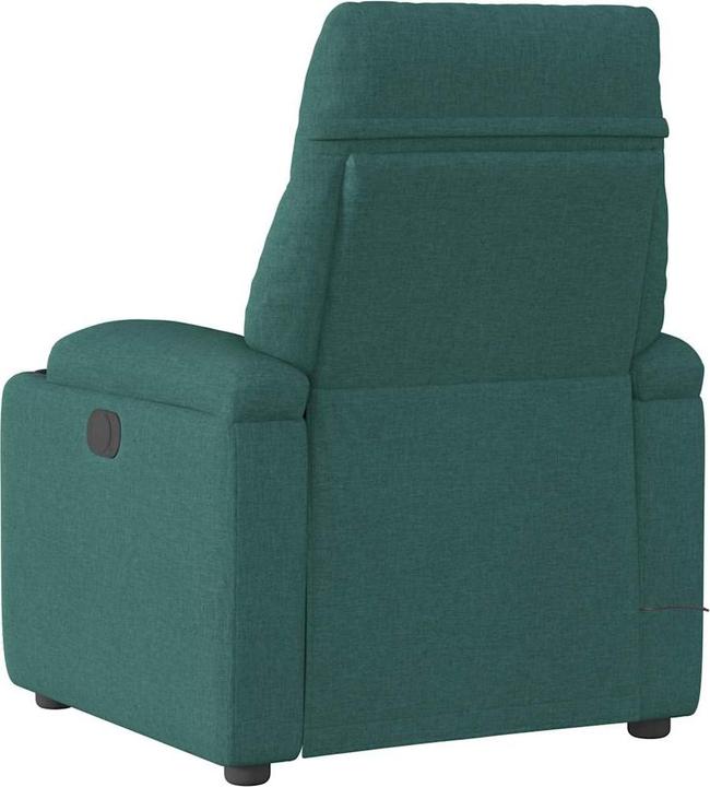 Actual product image VidaXL Massage chair dark green fabric