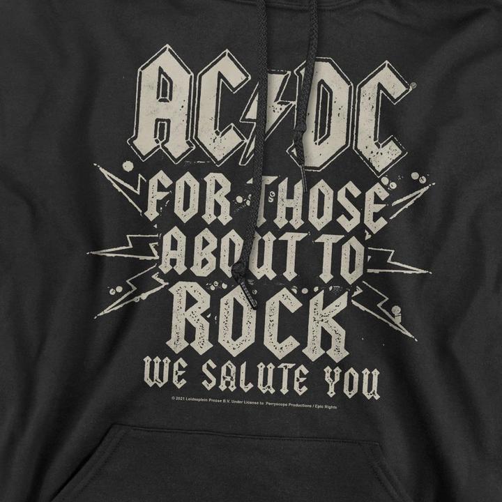 Produktbild AC/DC Salute Kapuzenpullover (S)