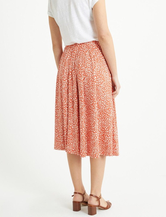 Image du produit Anne Weyburn Jupe évasée à motif floral (36)