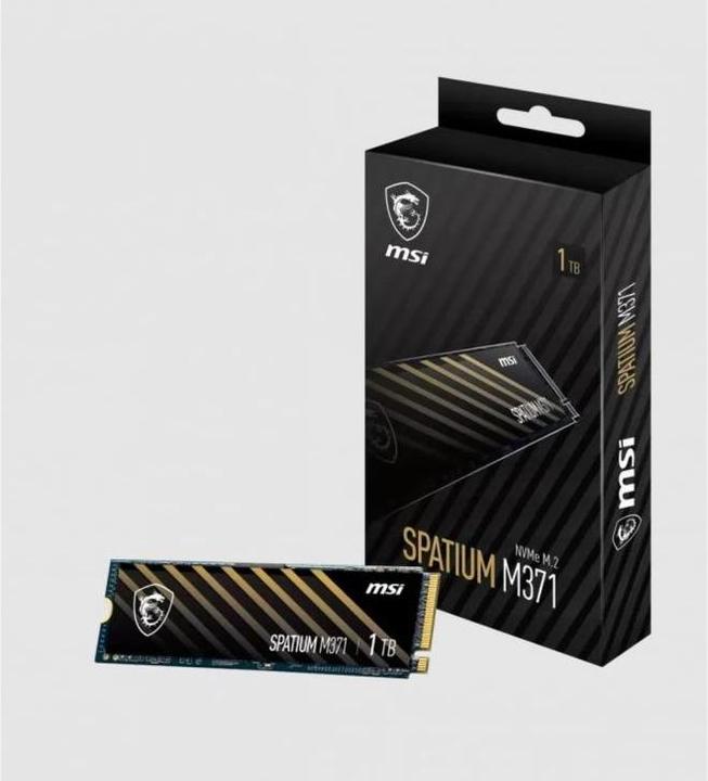 Actual product image MSI M371 NVMe M.2 (1000 GB, M.2 2280)